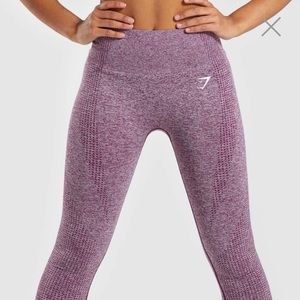 Gymshark Purple/Burgundy Vital Seamless leggings